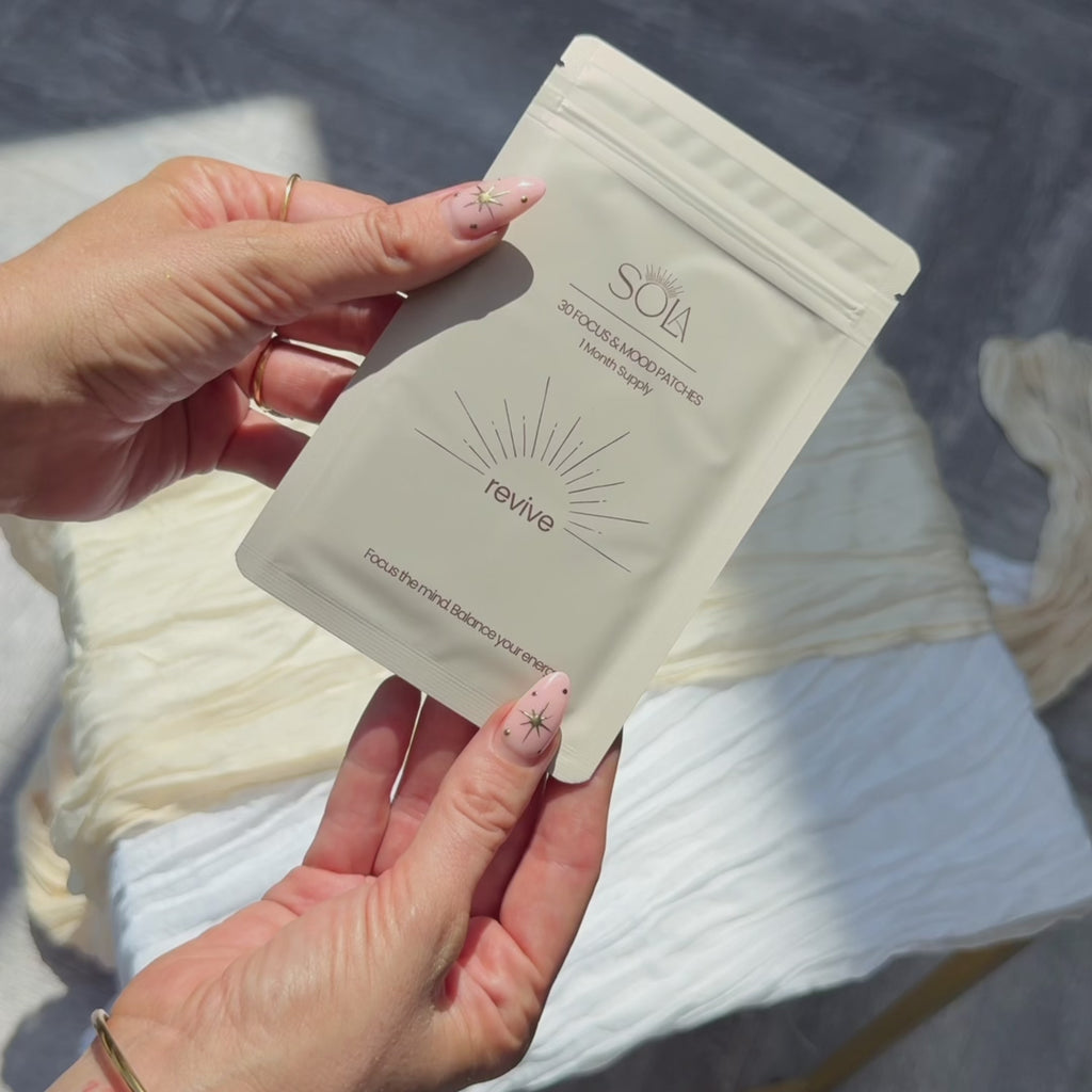 Sola Revive Patches - Energy, Focus & Mood