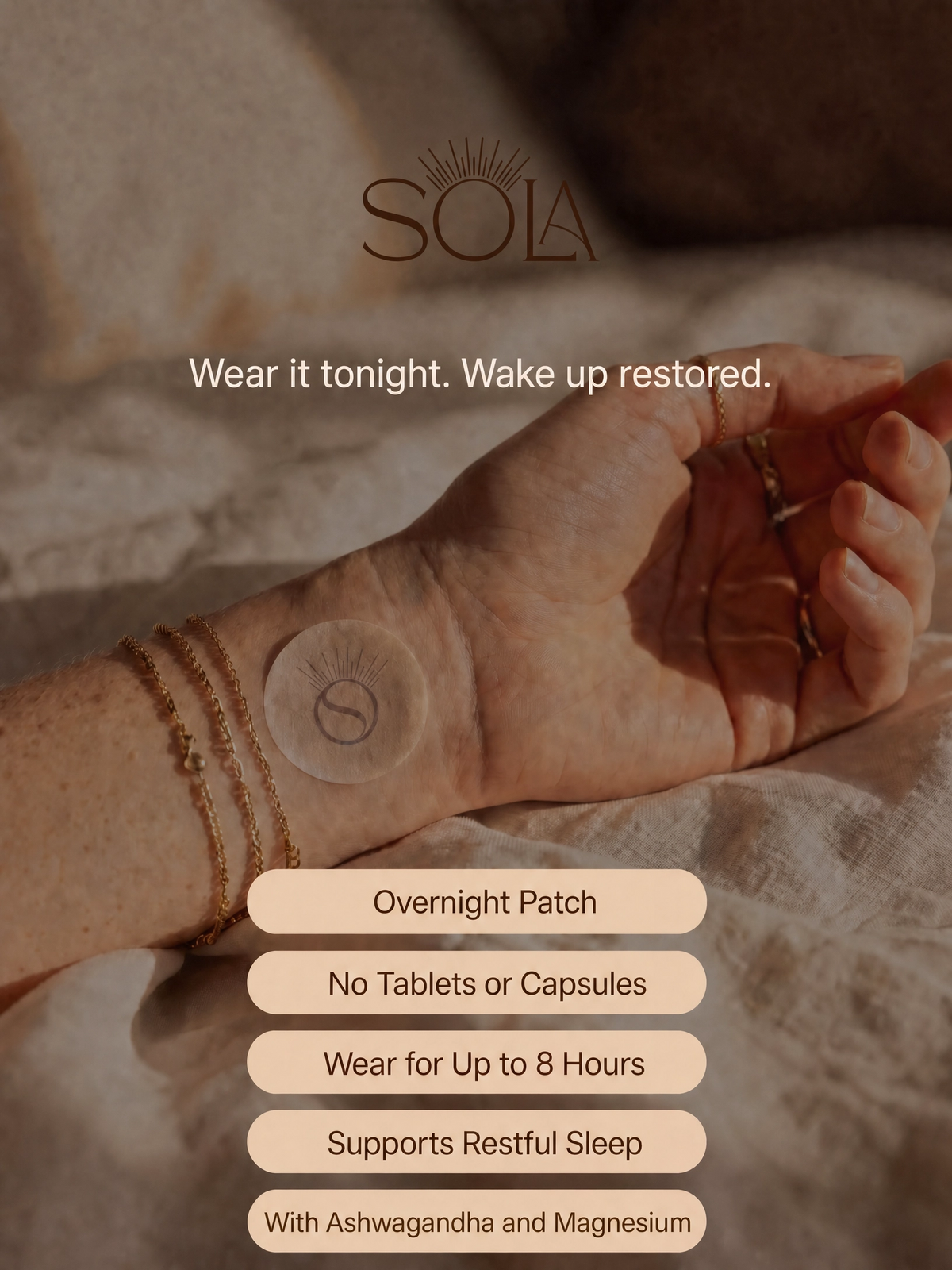 Sola Reset Patches - Sleep & Relaxation