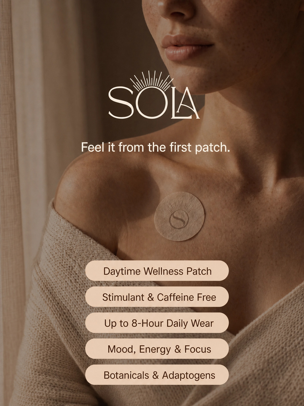 Sola Revive Patches - Energy, Focus & Mood
